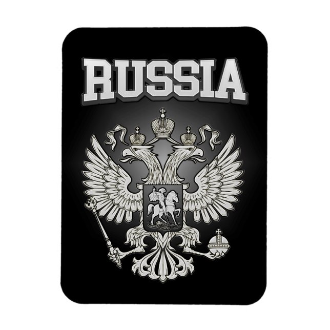 Magnet Flexible Armoiries de Russie (Vertical)
