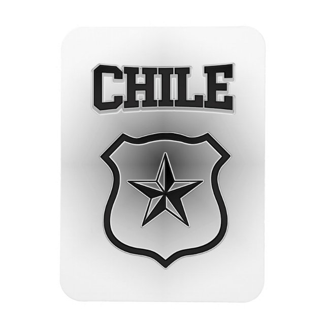 Magnet Flexible Armoiries du Chili (Vertical)