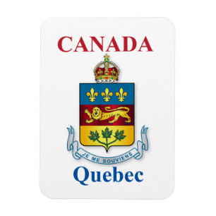 Magnet Flexible Armoiries du Québec