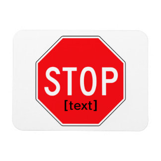 Magnet Flexible Arrêter la signature pour une cause