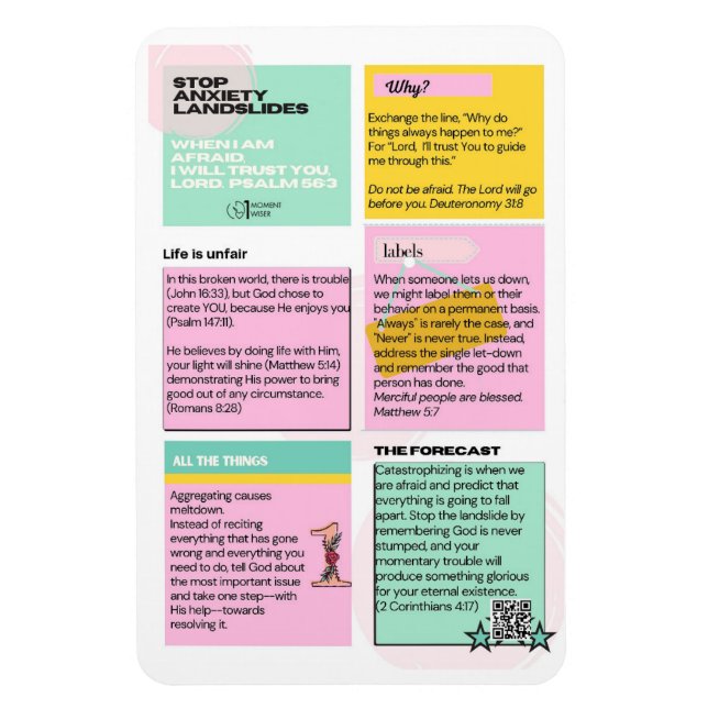 Magnet Flexible Arrêter les glissements de terrain anxieux Réfrigé (Vertical)