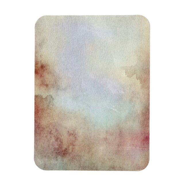 Magnet Flexible Arrière - plan de chute d'aquarelle (Vertical)