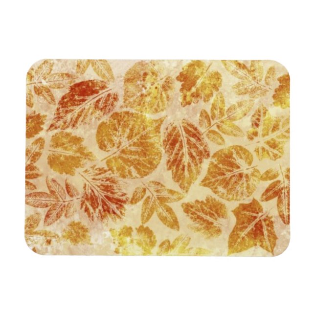 Magnet Flexible arrière - plans Abstraits, aquarelle, feuille (Horizontal)