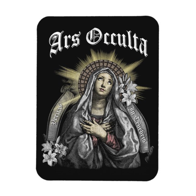 Magnet Flexible Ars Occulta - Design gothique (Vertical)
