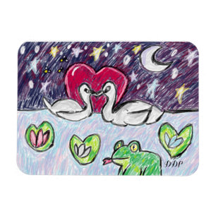 Magnet Flexible art de cygne