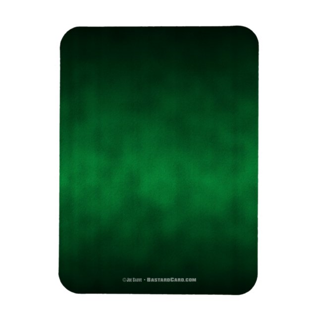 Magnet Flexible Art de fond ombré gothique vert (Vertical)