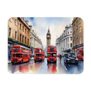 Magnet Flexible Art de l'aquarelle à Londres