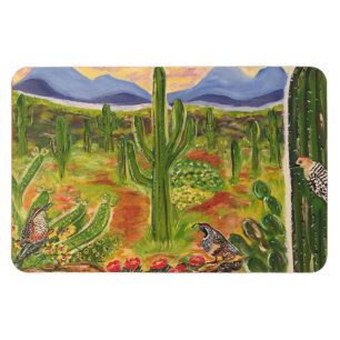 Magnet Flexible Art du désert de l'Arizona