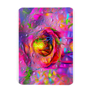 Magnet Flexible Art Floral Surreal
