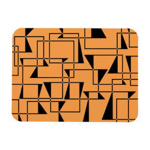 Magnet Flexible Art motif géométrique cool moderne, urbain, audaci