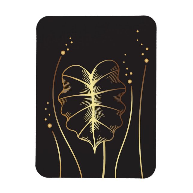 Magnet Flexible Art mur or (Vertical)