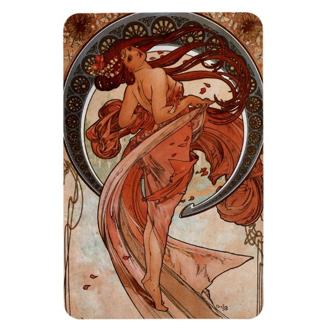 Magnet Flexible Art Nouveau L'aimant de la danse (Vertical)