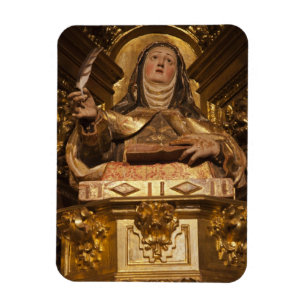 Magnet Flexible Art religieux représentant Santa Teresa