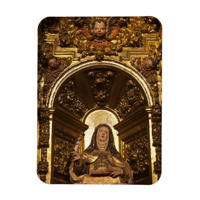 Magnet Flexible Art religieux représentant Santa Teresa (Vertical)