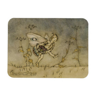 Magnet Flexible Arthur Rackham Fairy, illustration de 'A Midsu