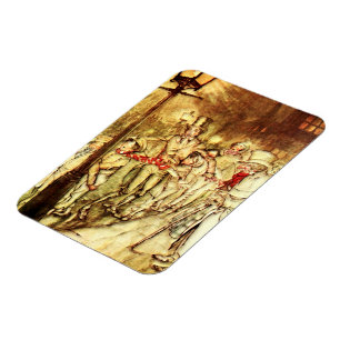 Magnet Flexible Arthur Rackham - Un Carol de Noël - Rue