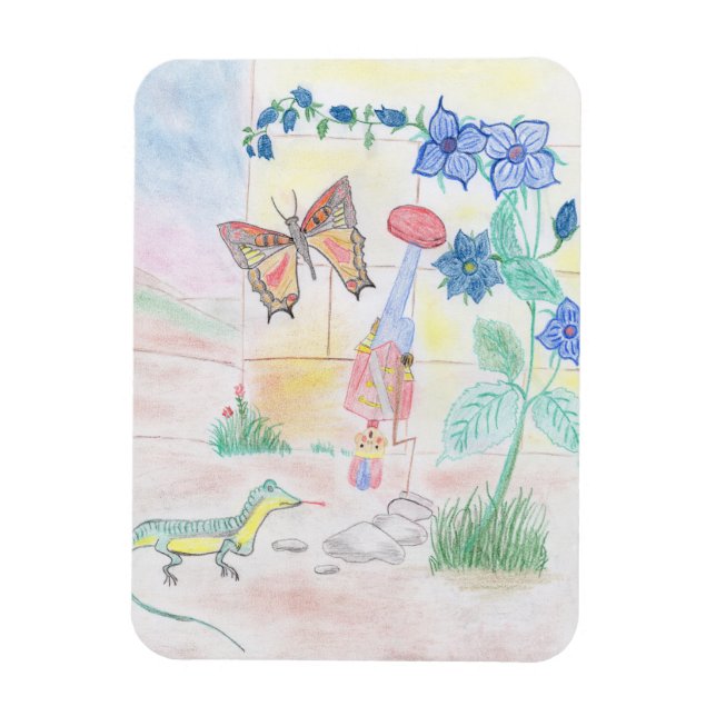 Magnet Flexible Artisanat sur mesure pour les enfants, jouet pour  (Vertical)
