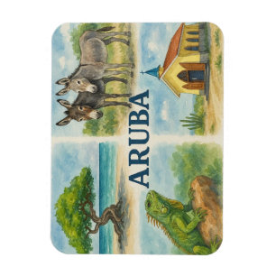 Magnet Flexible Aruba multivu aquarelle
