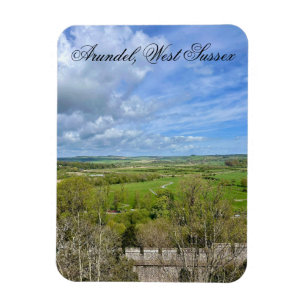Magnet Flexible Arundel au printemps, Sussex Ouest