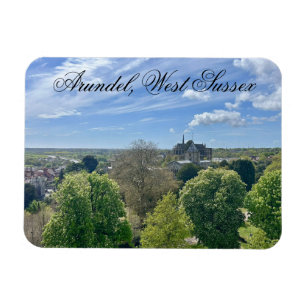 Magnet Flexible Arundel au printemps, Sussex Ouest