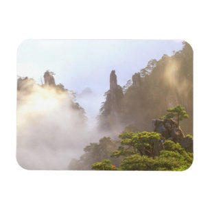 Magnet Flexible Asie, Chine, Huanshan. La montagne jaune dans