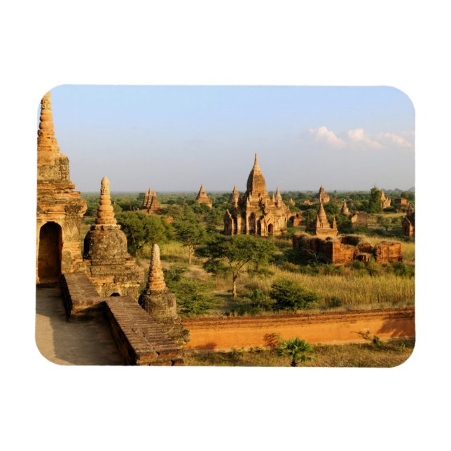 Magnet Flexible Asie, Myanmar (Birmanie), Bagan (Pagan). Divers (Horizontal)