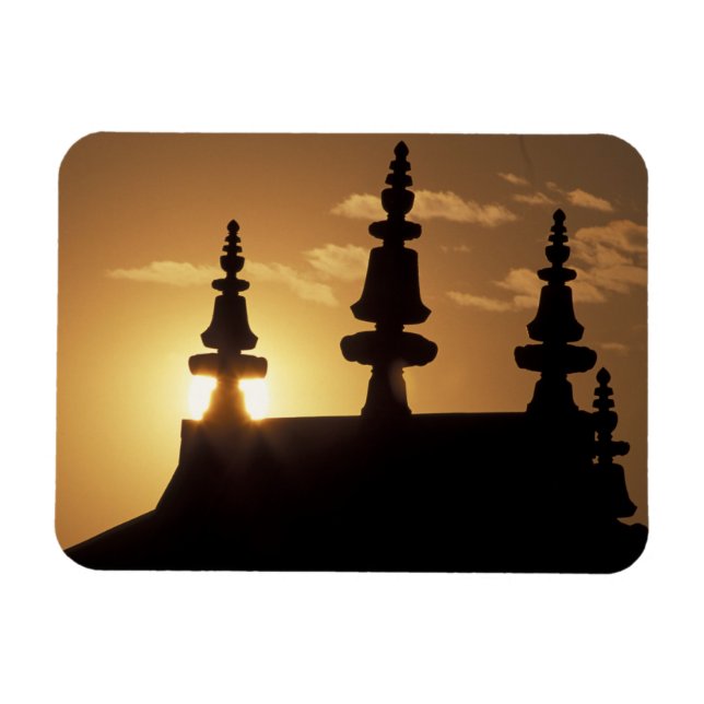 Magnet Flexible Asie, Népal, Katmandou. Stupa de Bouddhanath. (Horizontal)