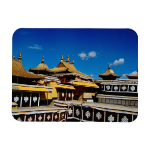 Magnet Flexible Asie, Tibet, Lhasa, Palais du Potala dit Rouge