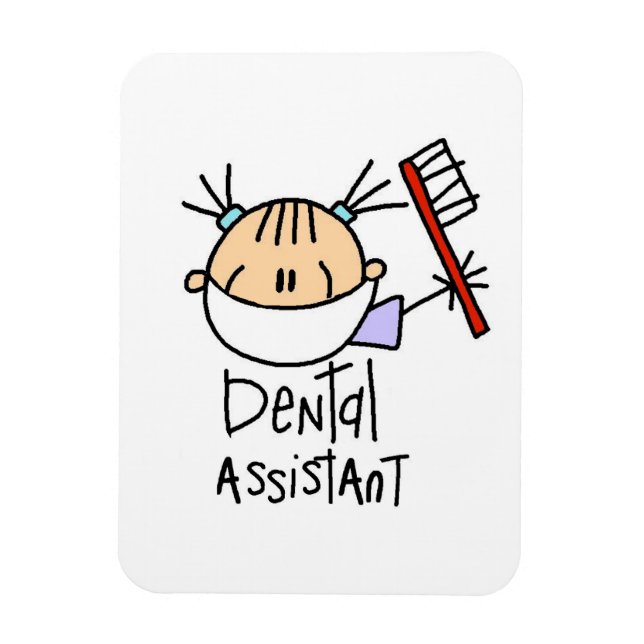 Magnet Flexible Assistant Dentaire (Vertical)