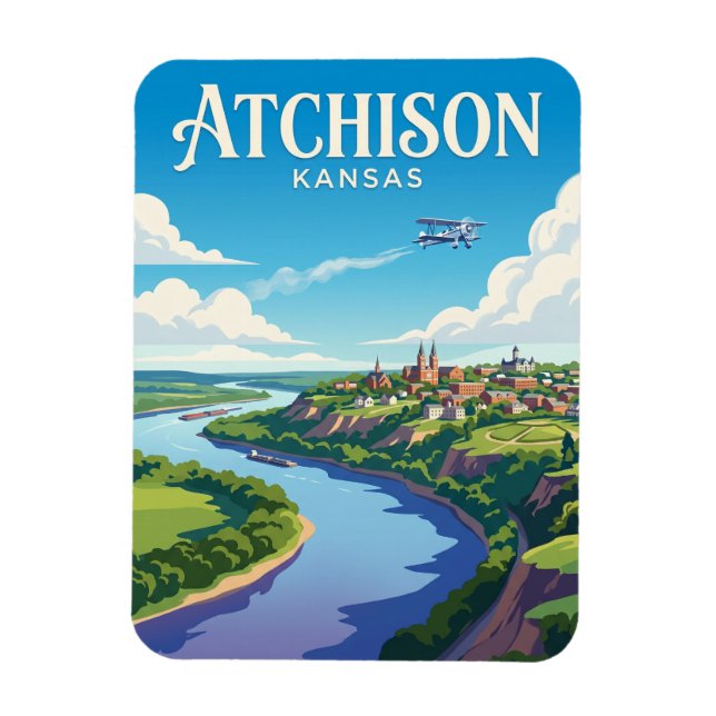Magnet Flexible Atchison Kansas (Vertical)