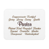 Attributs du pasteur