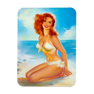 Magnet Flexible Au Beach Pin Up