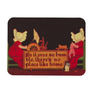 Magnet Flexible Aucun endroit n'aiment l'aimant à la maison de