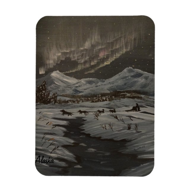 Magnet Flexible Aurora en mouvement (Vertical)