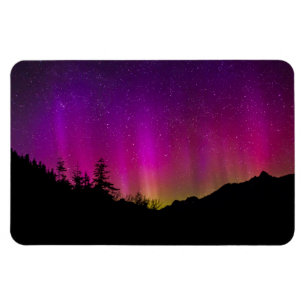 Magnet Flexible aurores boréales Aurora Borealis étoile ciel