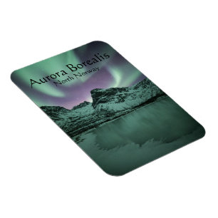 Magnet Flexible Aurores boréales Norvège Souvenir