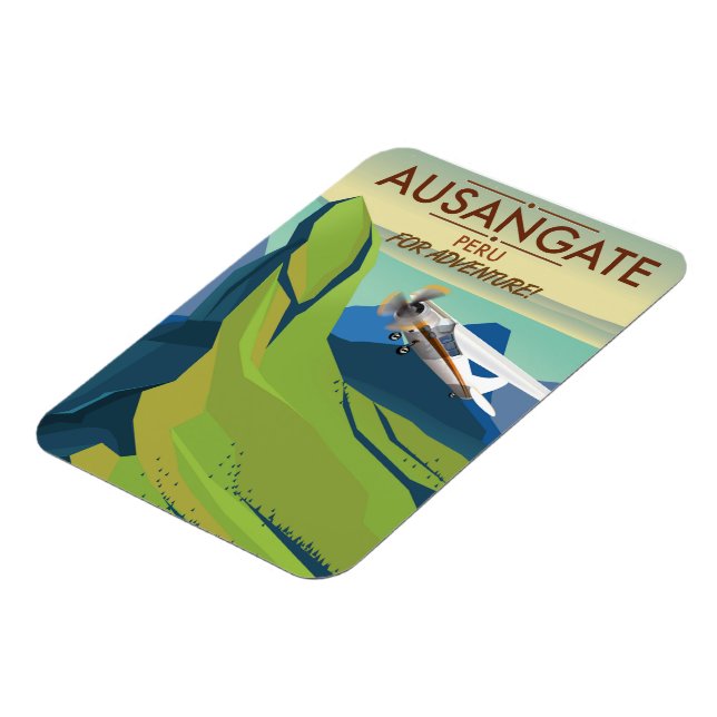 Magnet Flexible Ausangate Pérou.  Dans l'aventure ! (Côté Gauche)