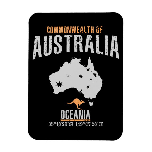 Magnet Flexible Australie (Vertical)
