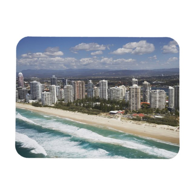 Magnet Flexible Australie, Queensland, Gold Coast, Main Beach - (Horizontal)