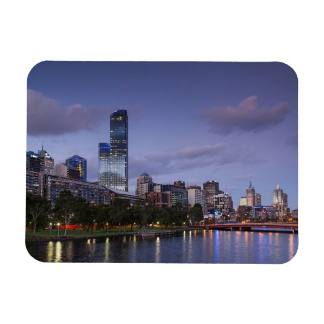 Magnet Flexible Australie, Victoria, Melbourne, ciel avec 2 (Horizontal)