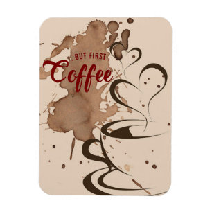 Magnet Flexible Auteur De Café Mais Premier Café