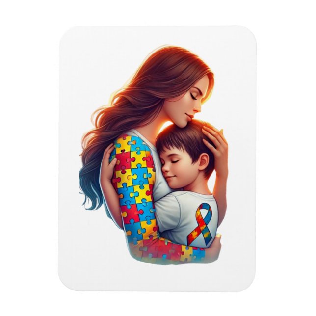 Magnet Flexible Autism (Vertical)