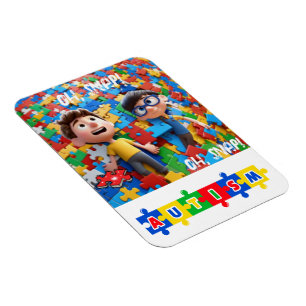 Magnet Flexible Autisme
