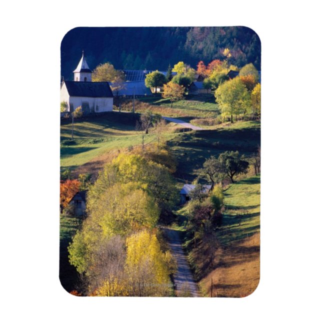 Magnet Flexible Automne dans les Alpes (Vertical)