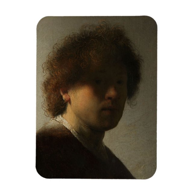 Magnet Flexible Autoportrait de Young Rembrandt (Vertical)