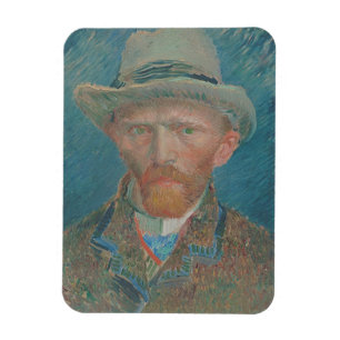Magnet Flexible Autoportrait, Vincent van Gogh