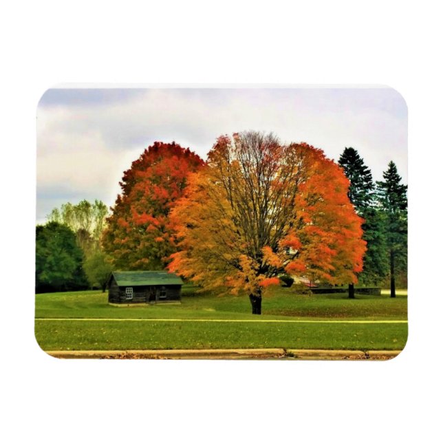 Magnet Flexible Autumn à West Bend, Wisconsin (Horizontal)