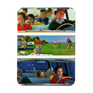 Magnet Flexible Avant, pendant et après le pique-nique