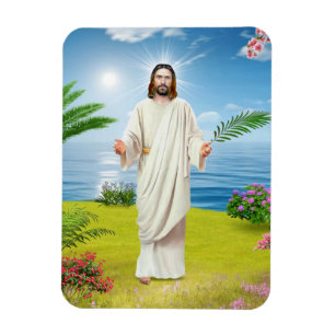 Magnet Flexible avec l'image du Jésus du Christ