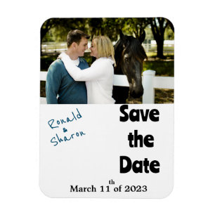 Magnet Flexible Avec une photo 